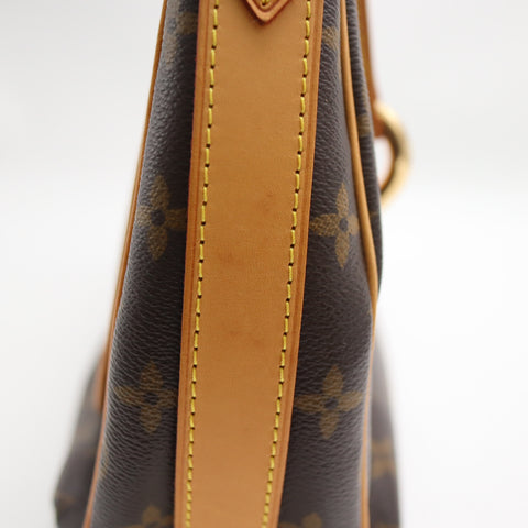 Pre-Owned #71245 Louis Vuitton Monogram Tulum PM Shoulder bag Brown M40076