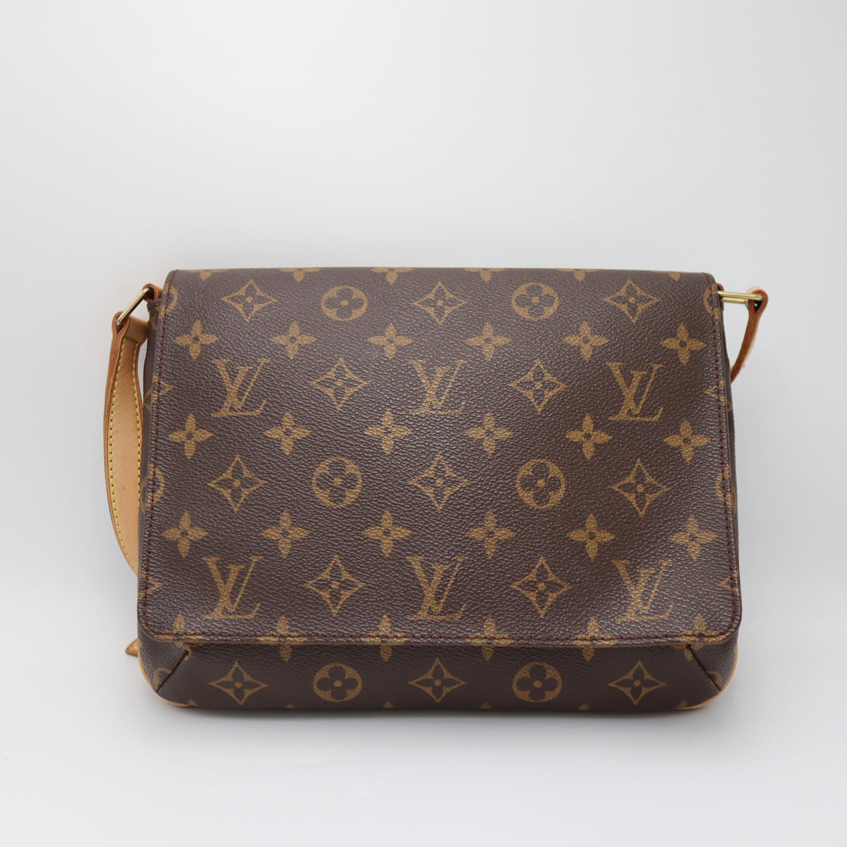 Pre-Owned #0547 Louis Vuitton Musette Tango Crossbody Bag M51257