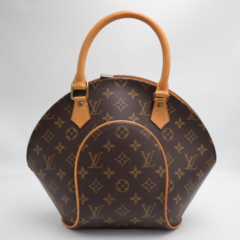 Pre-Owned #1949 Louis Vuitton Monogram Elipse PM Handbag Brown M51127