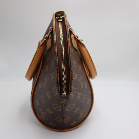 Pre-Owned #1949 Louis Vuitton Monogram Elipse PM Handbag Brown M51127