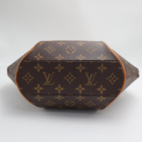 Pre-Owned #1949 Louis Vuitton Monogram Elipse PM Handbag Brown M51127