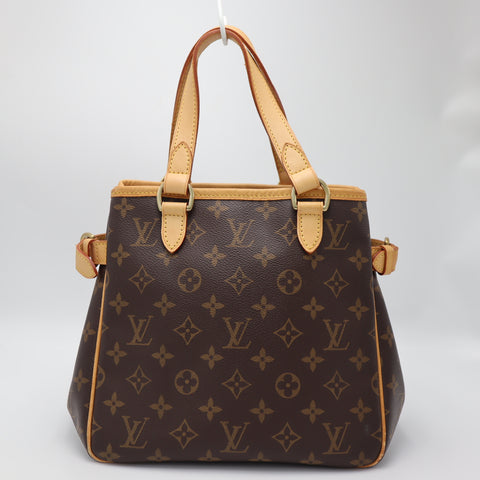 Pre-Owned #1041  LOUIS VUITTON Monogram Batignolles Brown Handbag M51156