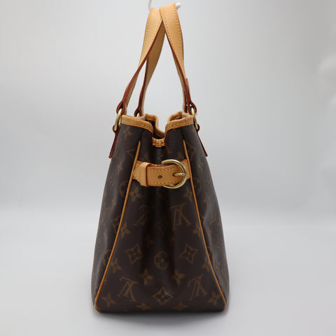 Pre-Owned #1041  LOUIS VUITTON Monogram Batignolles Brown Handbag M51156