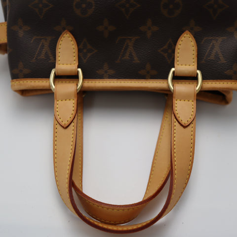 Pre-Owned #1041  LOUIS VUITTON Monogram Batignolles Brown Handbag M51156