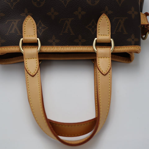 Pre-Owned #1041  LOUIS VUITTON Monogram Batignolles Brown Handbag M51156