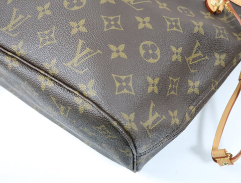 Pre-Owned #BP2786 Louis Vuitton Monogram Neverfull PM Tote Bag M40155