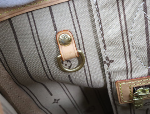 Pre-Owned #BP2786 Louis Vuitton Monogram Neverfull PM Tote Bag M40155