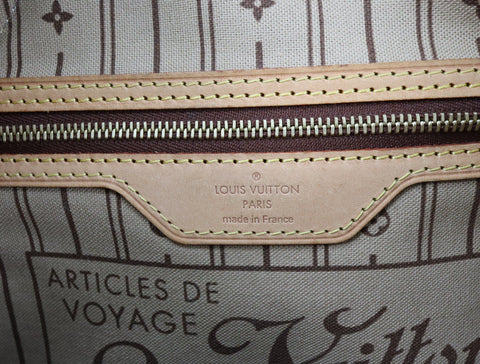Pre-Owned #BP2786 Louis Vuitton Monogram Neverfull PM Tote Bag M40155