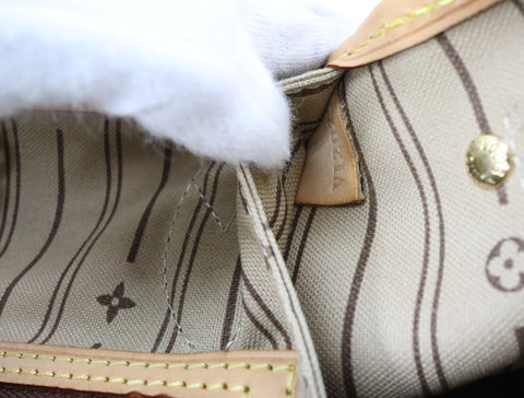 Pre-Owned #BP2786 Louis Vuitton Monogram Neverfull PM Tote Bag M40155