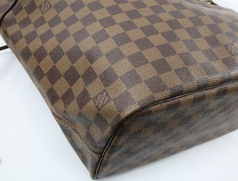 Pre-Owned #BP05232 Louis Vuitton Damier Ebene Neverfull MM Tote Bag N51105