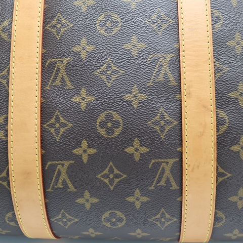 Pre-Owned #71253 Louis Vuitton Monogram Keepall Bandouliere 50 Travel Bag Boston Bag M41426