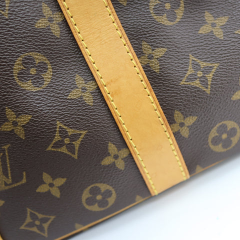 Pre-Owned #71253 Louis Vuitton Monogram Keepall Bandouliere 50 Travel Bag Boston Bag M41426