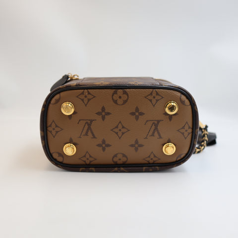 Pre-Owned #R06111 Louis Vuitton Monogram Vanity PM Shoulder crossbody hand bag 2way M45165