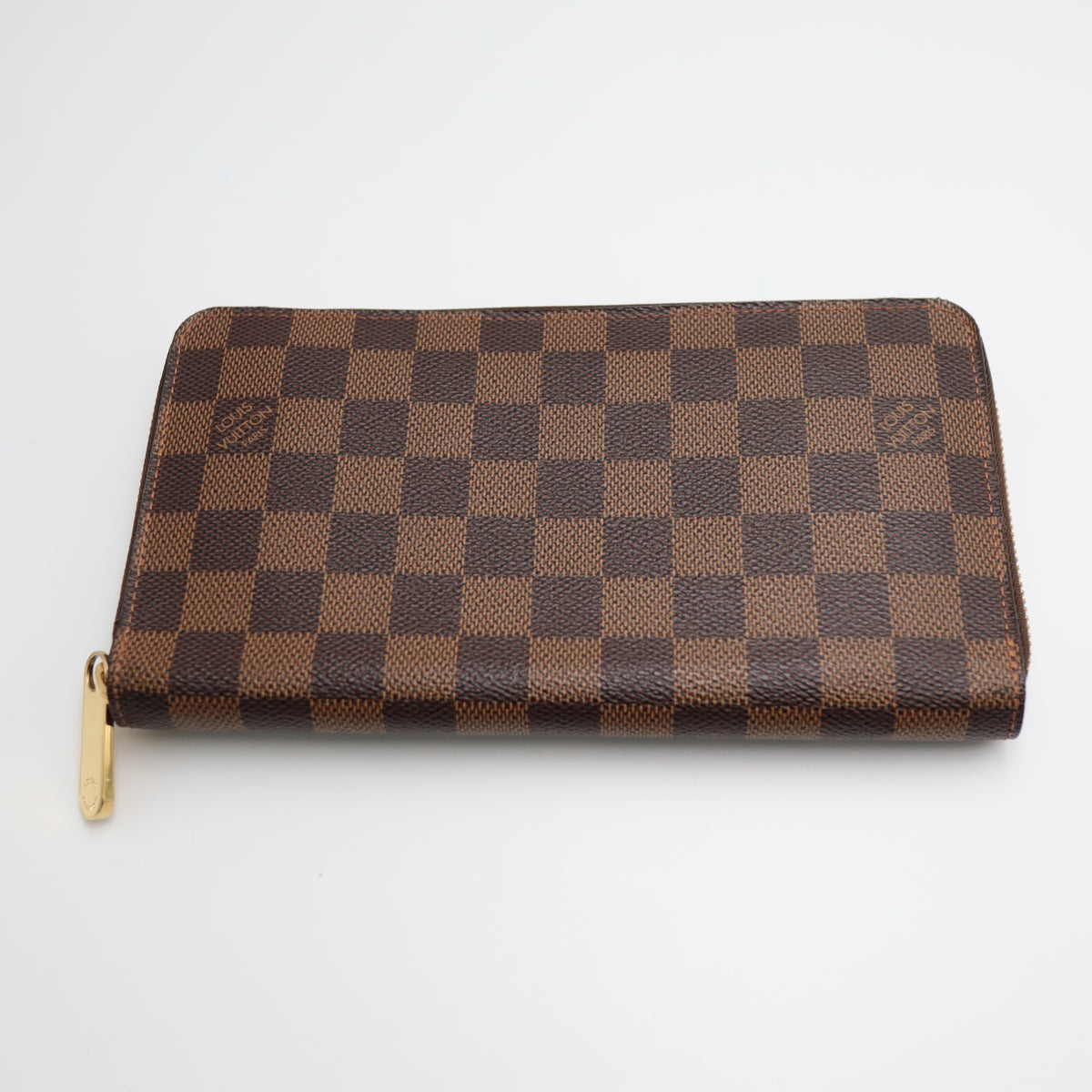 Pre-Owned #71327 Louis Vuitton Damier Zippy Organizer Long Wallet N60003