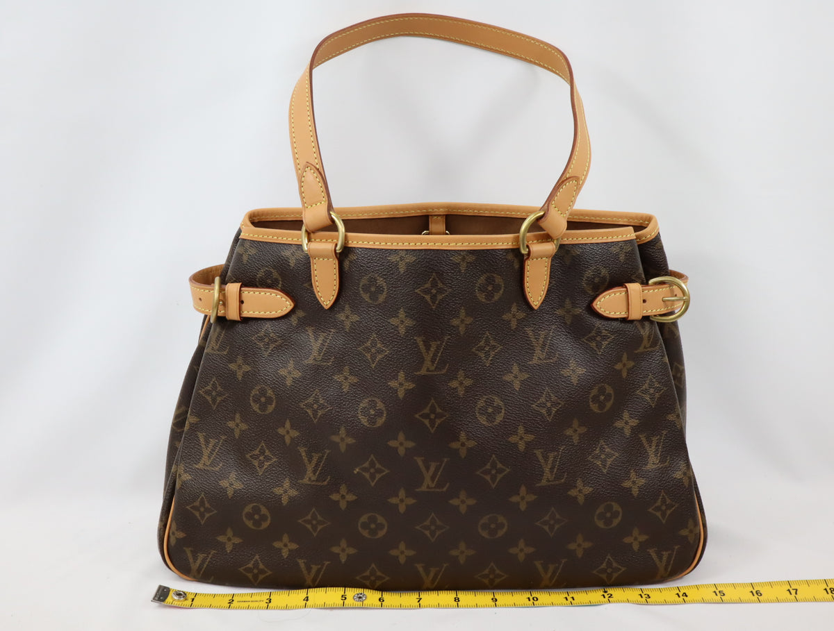 Pre-Owned #BP45-10 Louis Vuitton Monogram Batignolles Horizontal Tote Bag M51154