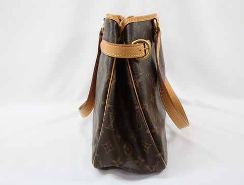 Pre-Owned #BP45-10 Louis Vuitton Monogram Batignolles Horizontal Tote Bag M51154