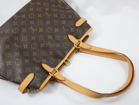 Pre-Owned #BP45-10 Louis Vuitton Monogram Batignolles Horizontal Tote Bag M51154