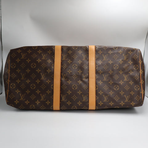 Pre-Owned #72318 Louis Vuitton Monogram Keepall 50 Travel Bag Brown M41426