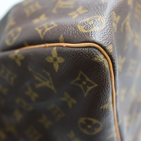 Pre-Owned #72318 Louis Vuitton Monogram Keepall 50 Travel Bag Brown M41426