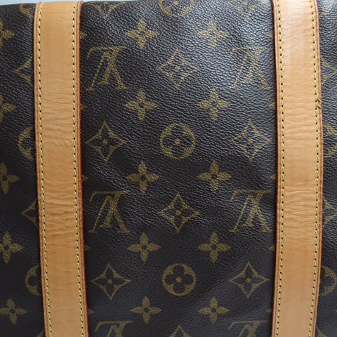 Pre-Owned #72318 Louis Vuitton Monogram Keepall 50 Travel Bag Brown M41426