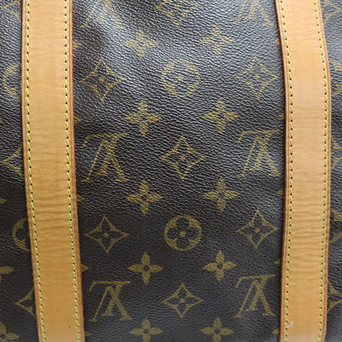 Pre-Owned #72318 Louis Vuitton Monogram Keepall 50 Travel Bag Brown M41426
