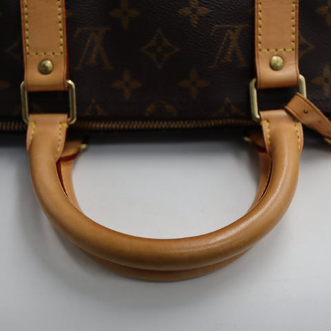 Pre-Owned #72318 Louis Vuitton Monogram Keepall 50 Travel Bag Brown M41426