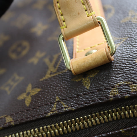 Pre-Owned #72318 Louis Vuitton Monogram Keepall 50 Travel Bag Brown M41426