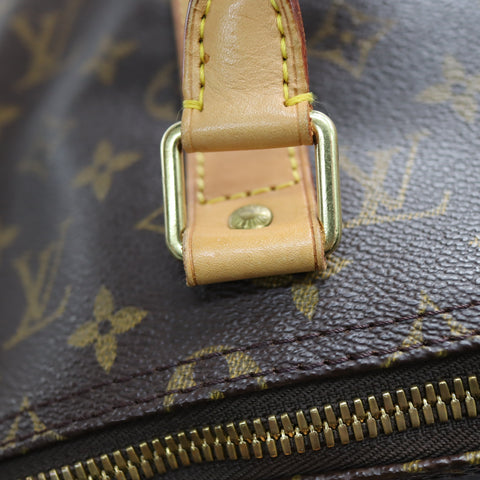 Pre-Owned #72318 Louis Vuitton Monogram Keepall 50 Travel Bag Brown M41426