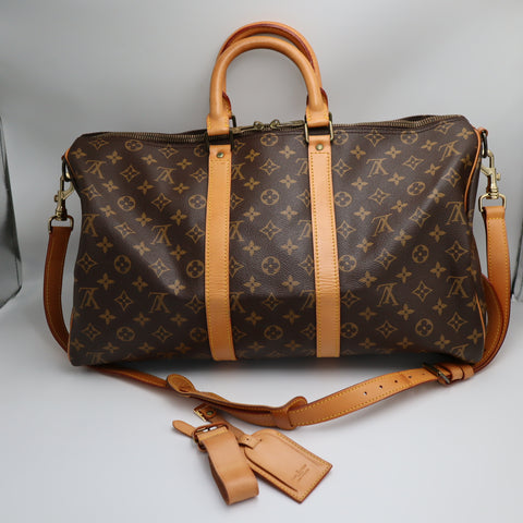 Pre-Owned #71264 Louis Vuitton Monogram Keepall 45 Travel Boston Bag M41418