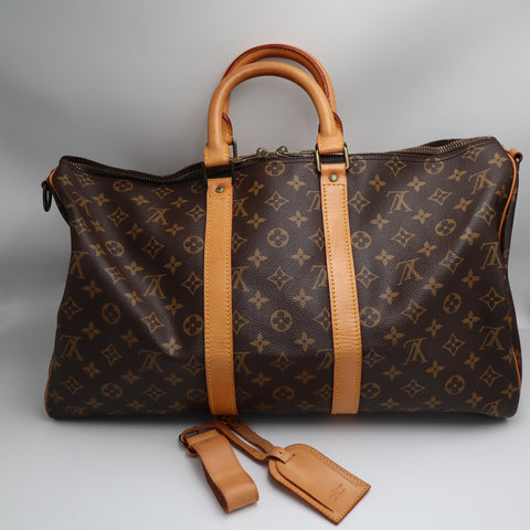 Pre-Owned #71264 Louis Vuitton Monogram Keepall 45 Travel Boston Bag M41418