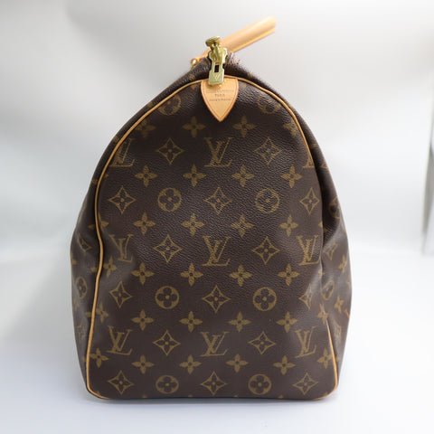 Pre-Owned #72383 Louis Vuitton Monogram Keepall 50 Travel Bag Brown M41426