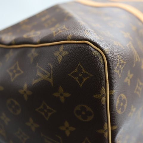 Pre-Owned #72383 Louis Vuitton Monogram Keepall 50 Travel Bag Brown M41426