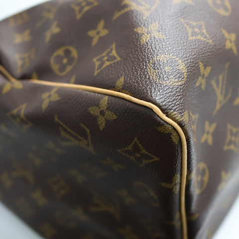 Pre-Owned #72383 Louis Vuitton Monogram Keepall 50 Travel Bag Brown M41426
