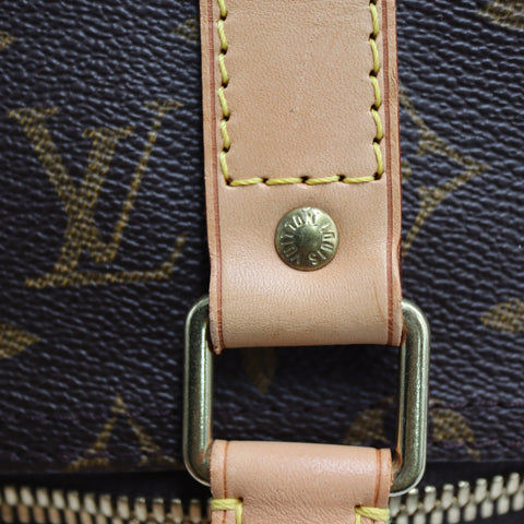Pre-Owned #72383 Louis Vuitton Monogram Keepall 50 Travel Bag Brown M41426