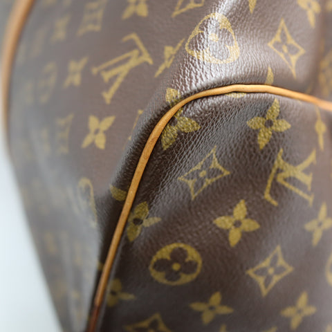 Pre-Owned #72392 Louis Vuitton Monogram Keepall 50 Travel Bag Brown M41426
