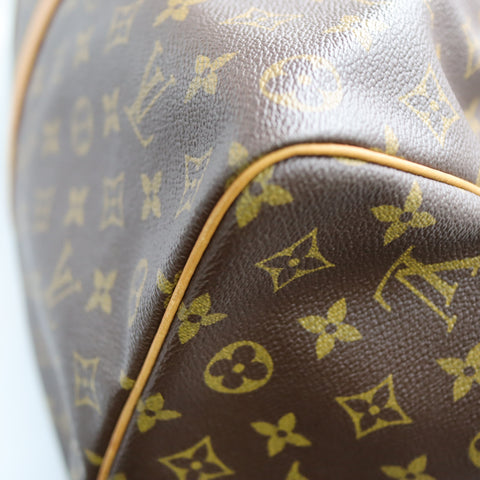 Pre-Owned #72392 Louis Vuitton Monogram Keepall 50 Travel Bag Brown M41426