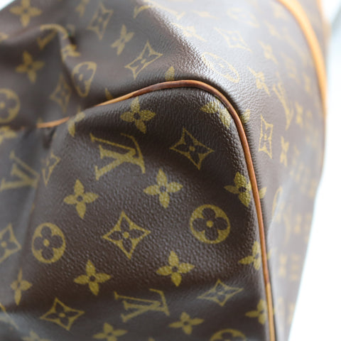 Pre-Owned #72392 Louis Vuitton Monogram Keepall 50 Travel Bag Brown M41426