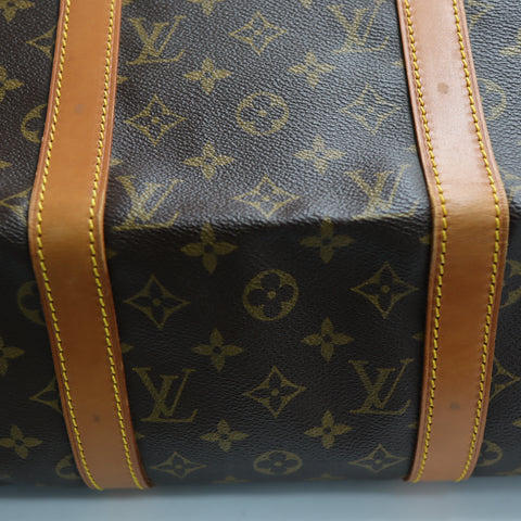 Pre-Owned #72392 Louis Vuitton Monogram Keepall 50 Travel Bag Brown M41426