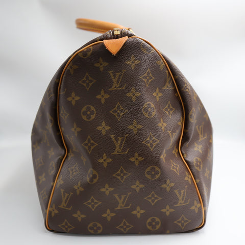 Pre-Owned #72308 Louis Vuitton Monogram Keepall 50 Travel Bag Brown M41426