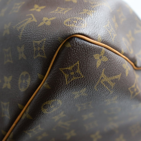 Pre-Owned #72308 Louis Vuitton Monogram Keepall 50 Travel Bag Brown M41426