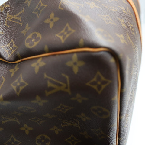 Pre-Owned #72308 Louis Vuitton Monogram Keepall 50 Travel Bag Brown M41426