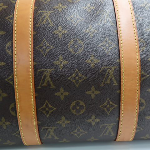 Pre-Owned #72308 Louis Vuitton Monogram Keepall 50 Travel Bag Brown M41426