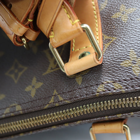 Pre-Owned #72308 Louis Vuitton Monogram Keepall 50 Travel Bag Brown M41426