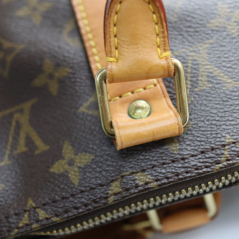 Pre-Owned #72308 Louis Vuitton Monogram Keepall 50 Travel Bag Brown M41426