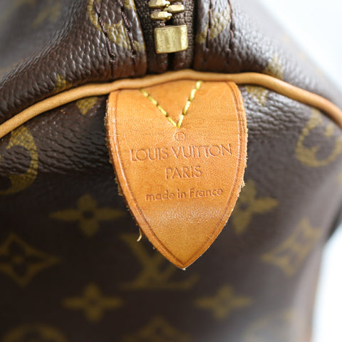 Pre-Owned #72308 Louis Vuitton Monogram Keepall 50 Travel Bag Brown M41426