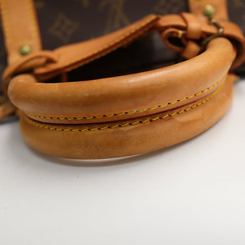 Pre-Owned #72372 Louis Vuitton Monogram Keepall 55 Travel Bag Brown M41424