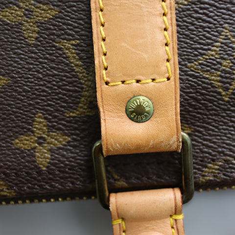 Pre-Owned #72372 Louis Vuitton Monogram Keepall 55 Travel Bag Brown M41424