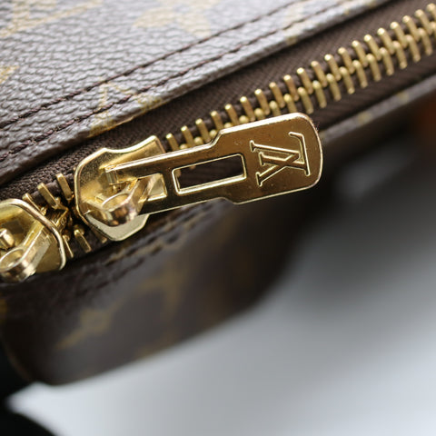 Pre-Owned #72372 Louis Vuitton Monogram Keepall 55 Travel Bag Brown M41424