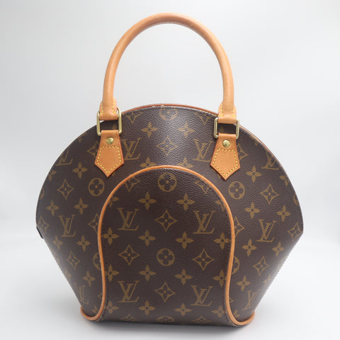 Pre-Owned #71283 Louis Vuitton Monogram Elipse PM Handbag Brown M51127