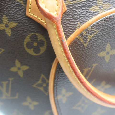 Pre-Owned #71283 Louis Vuitton Monogram Elipse PM Handbag Brown M51127